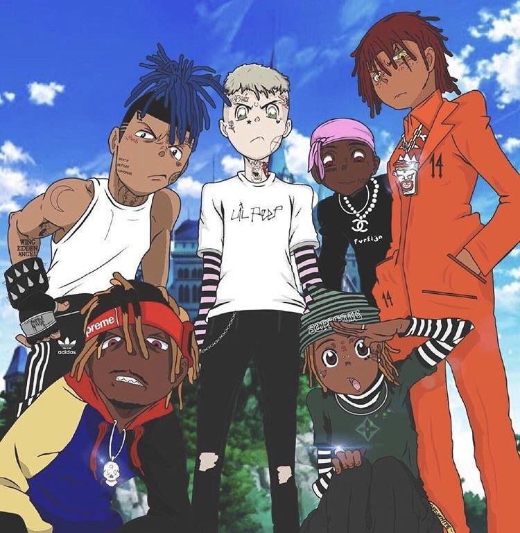 Cartoon Xxxtentacion Anime Wallpapers