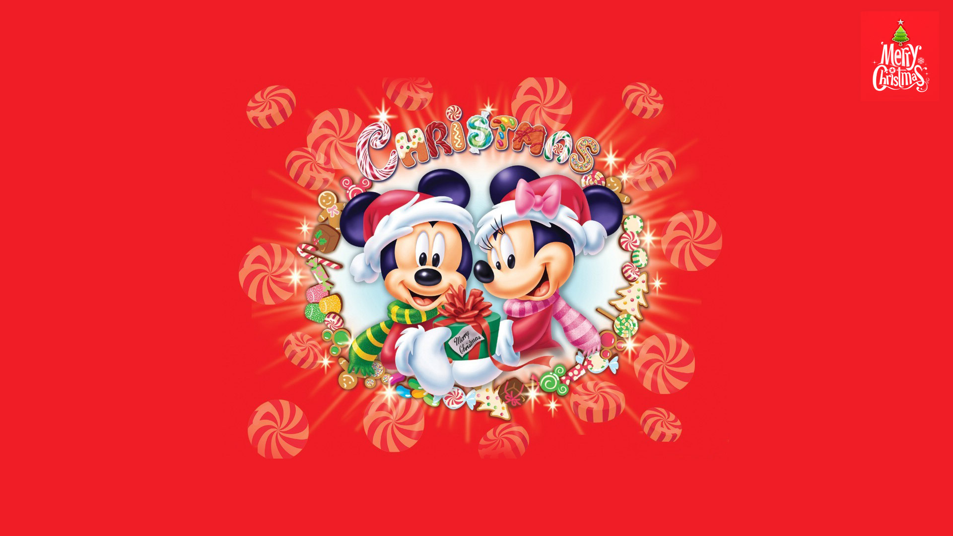 Mickey And Minnie Christmas Wallpapers