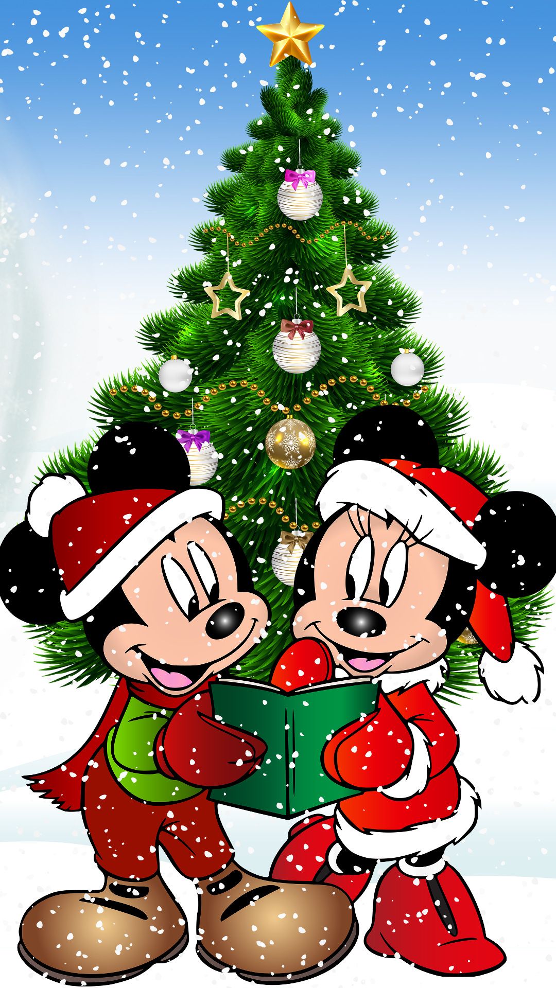 Mickey Mouse Christmas Wallpapers