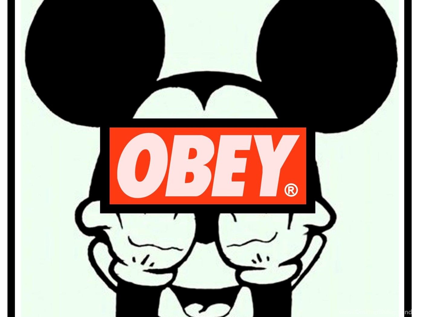 Mickey Mouse Dope Obey Wallpapers