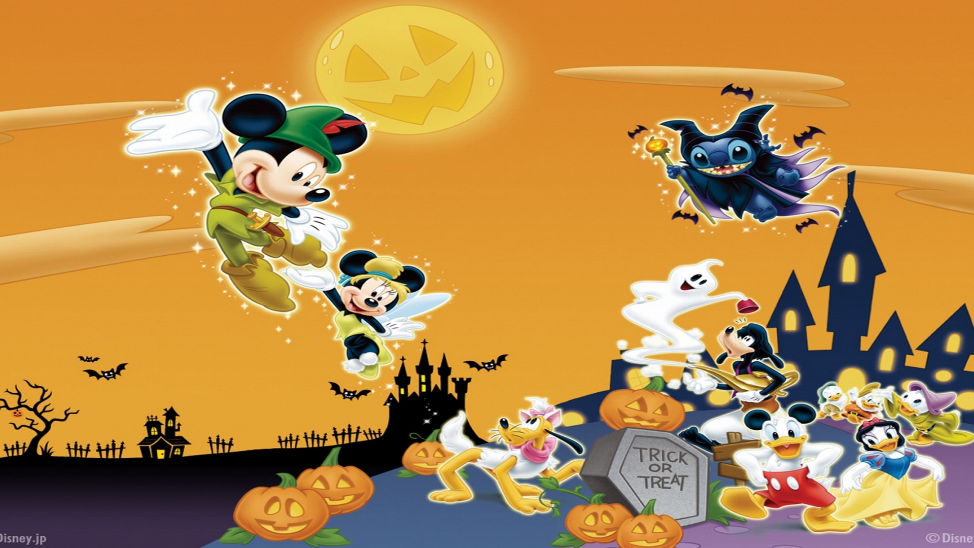 Mickey Mouse Halloween Wallpapers