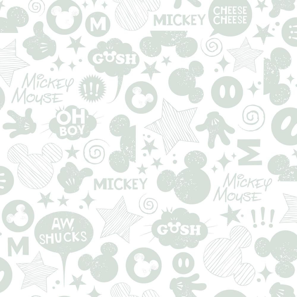 Mickey Mouse Head Pattern Wallpapers