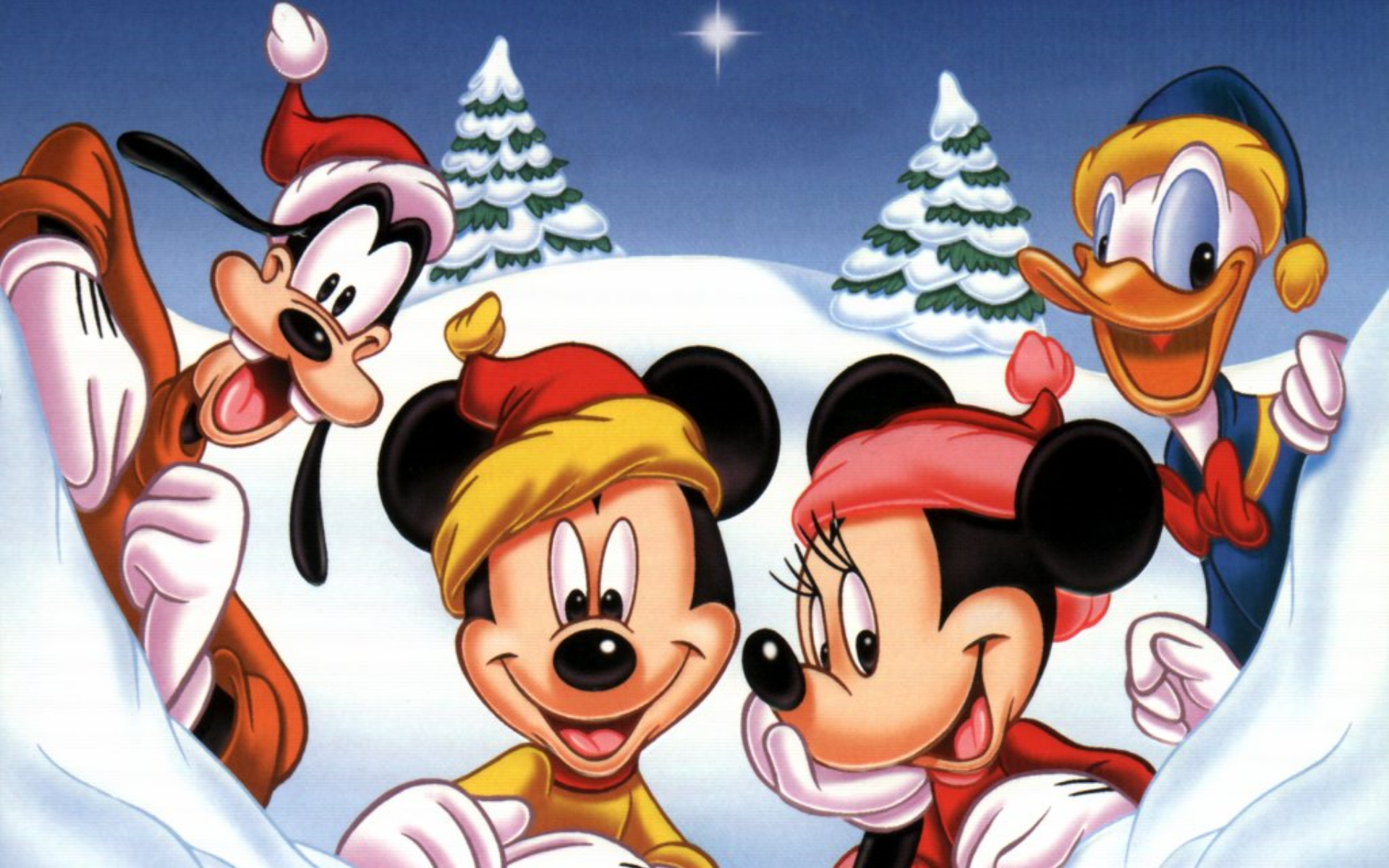 Mickey Mouse New Year Wallpapers