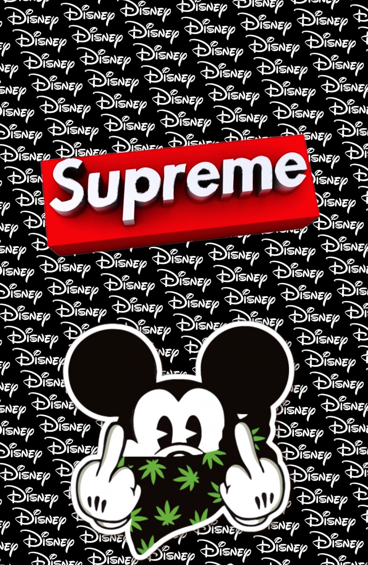 Mickey Mouse Obey Wallpapers