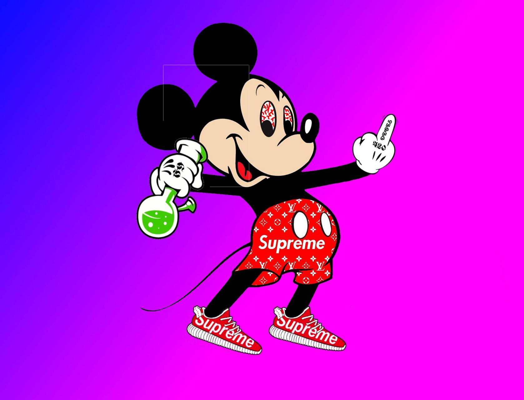 Mickey Mouse Thug Wallpapers