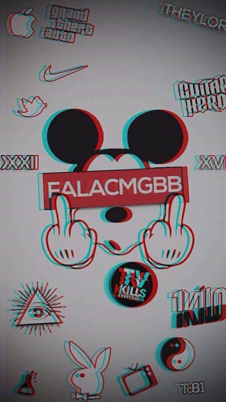 Mickey Mouse Trippy Wallpapers