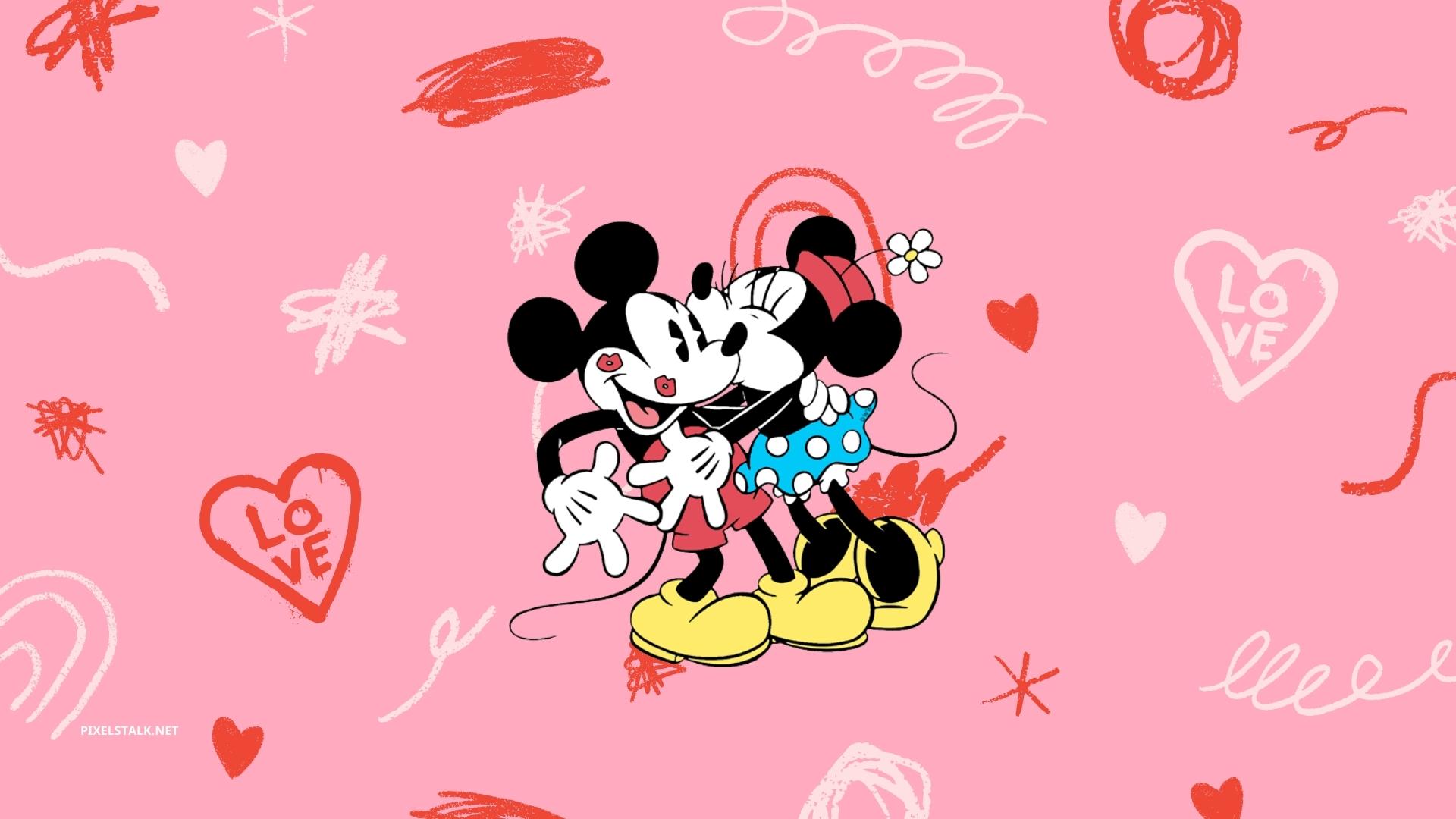 Mickey Mouse Valentines Day Wallpapers