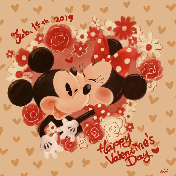 Mickey Mouse Valentines Day Wallpapers