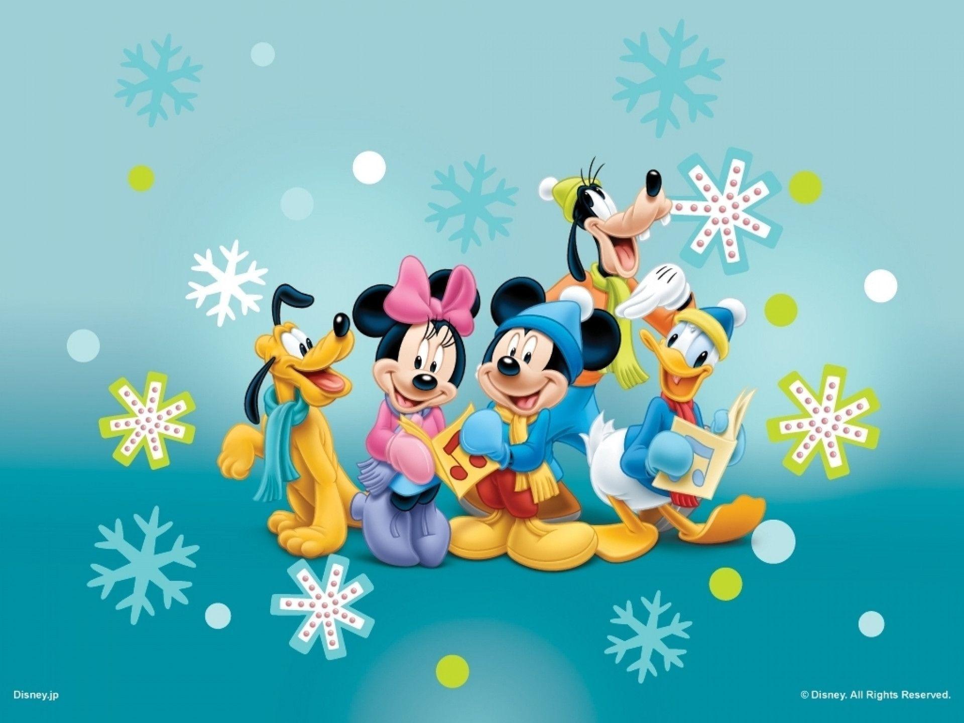 Mickey Mouse Winter Wallpapers