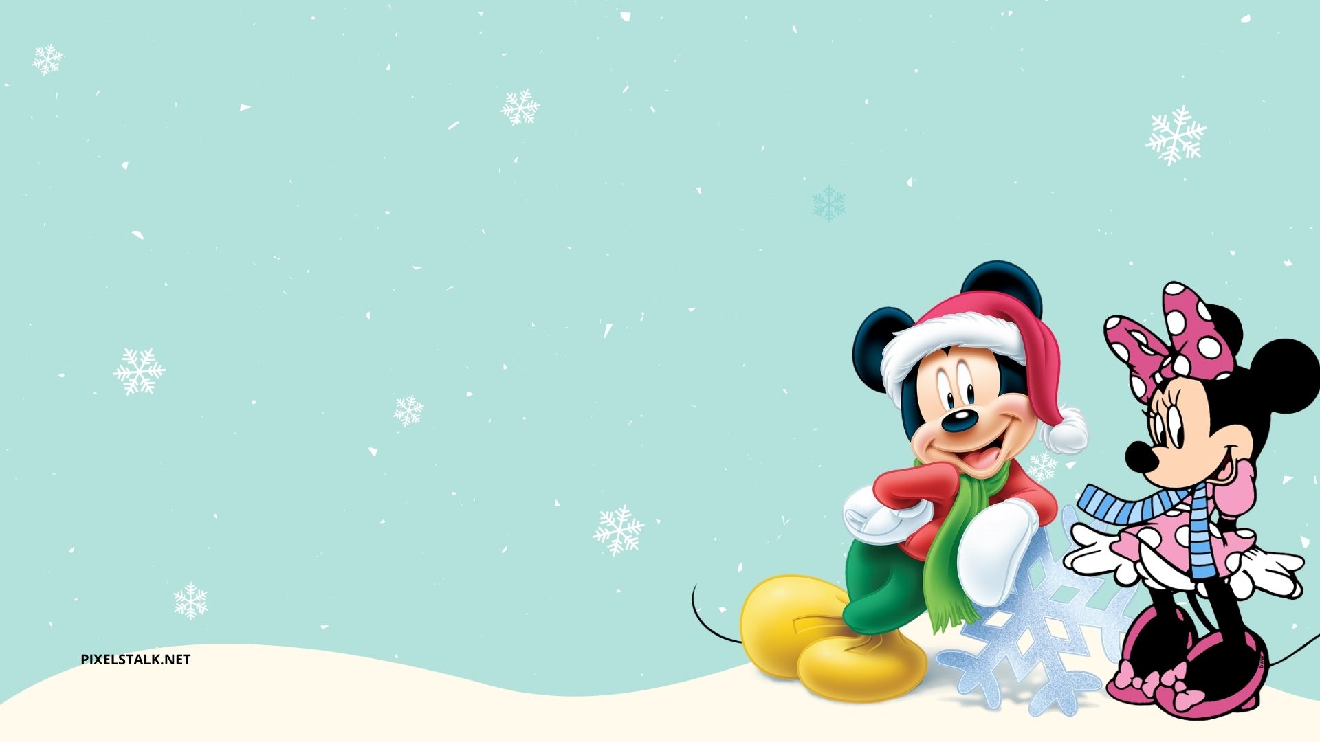 Mickey Mouse Winter Wallpapers