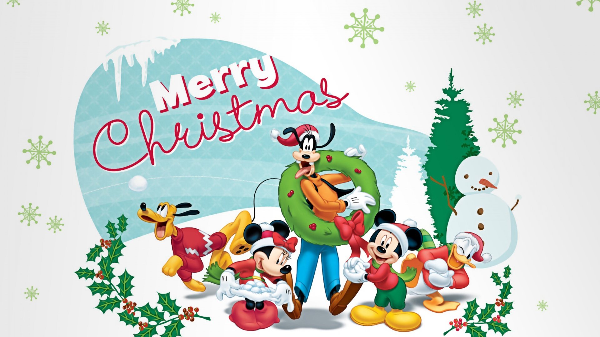 Mickey Mouse Winter Wallpapers