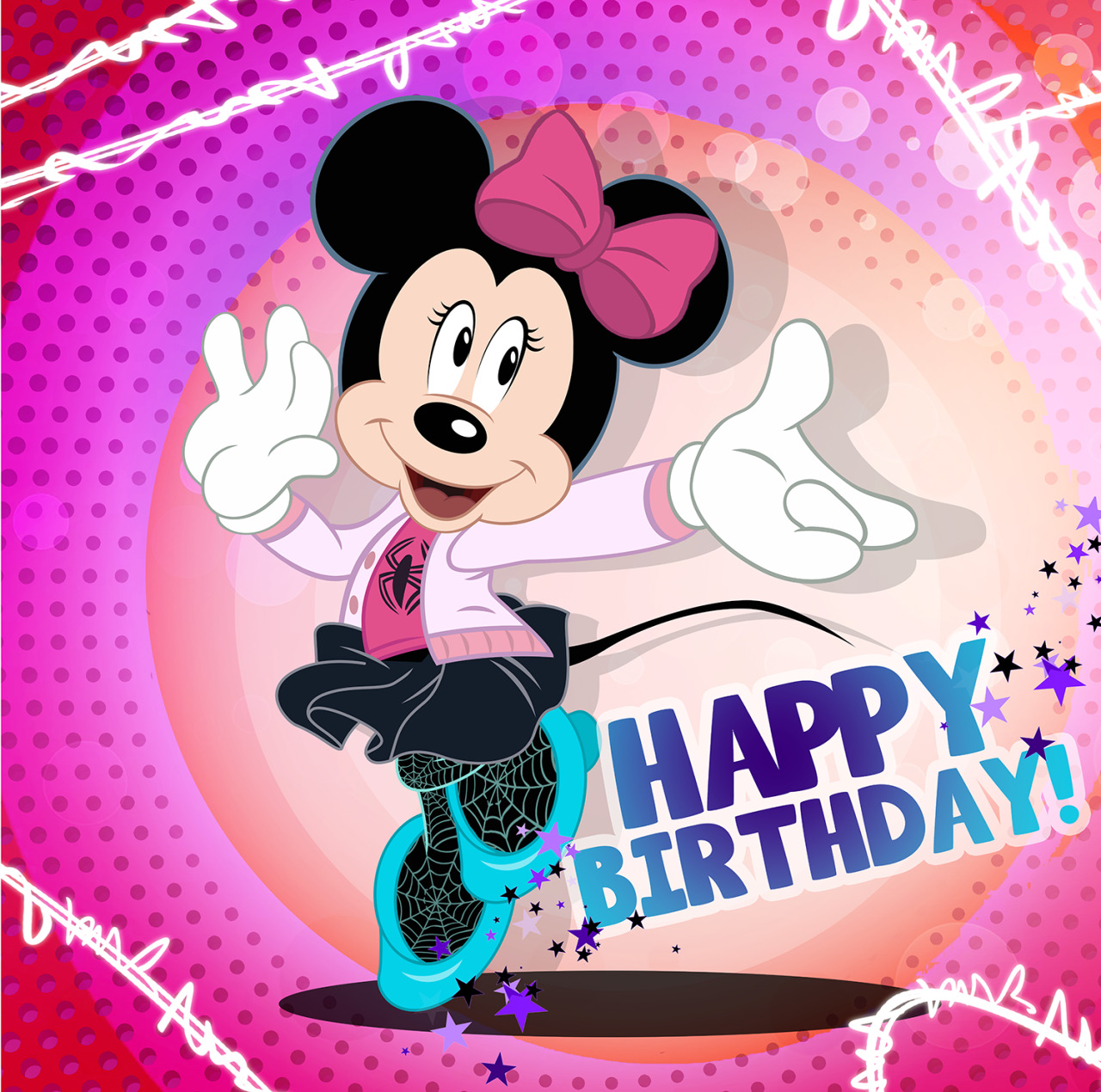 Minnie Mouse Birthday Wallpapers