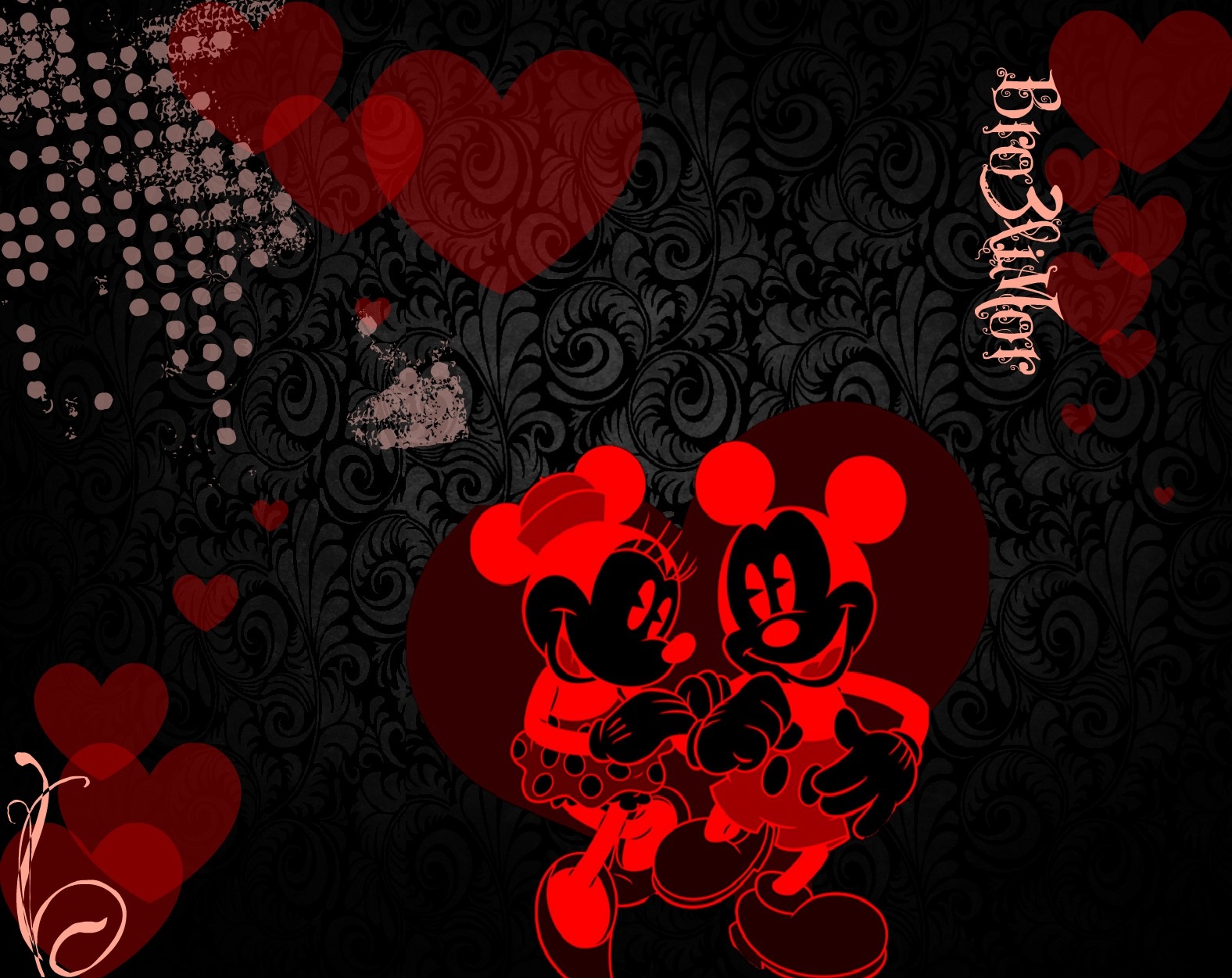 Minnie Mouse Black Wallpapers