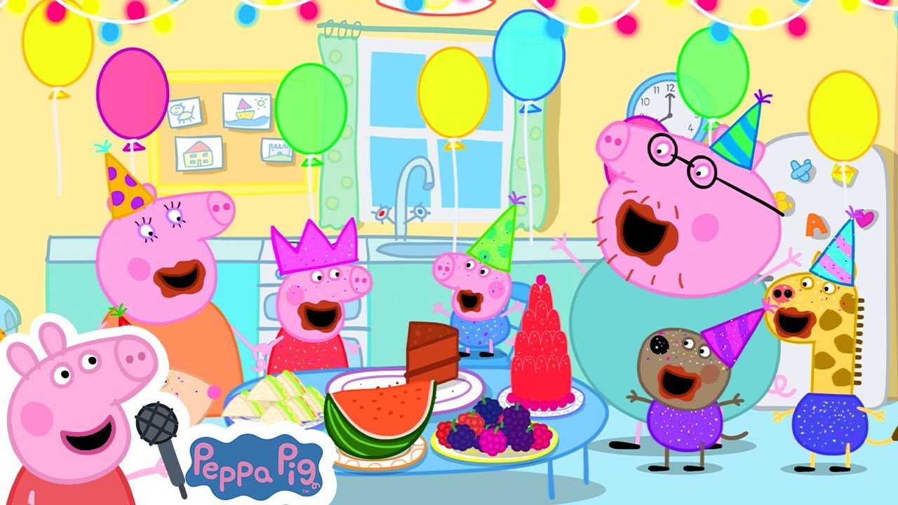 Peppa Pig Birthday Wallpapers