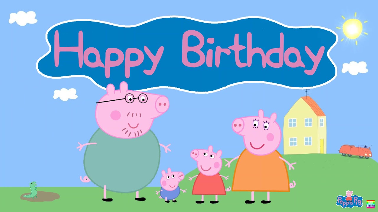 Peppa Pig Birthday Wallpapers