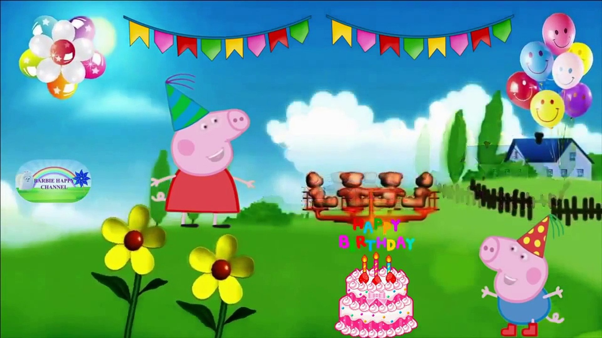 Peppa Pig Birthday Wallpapers