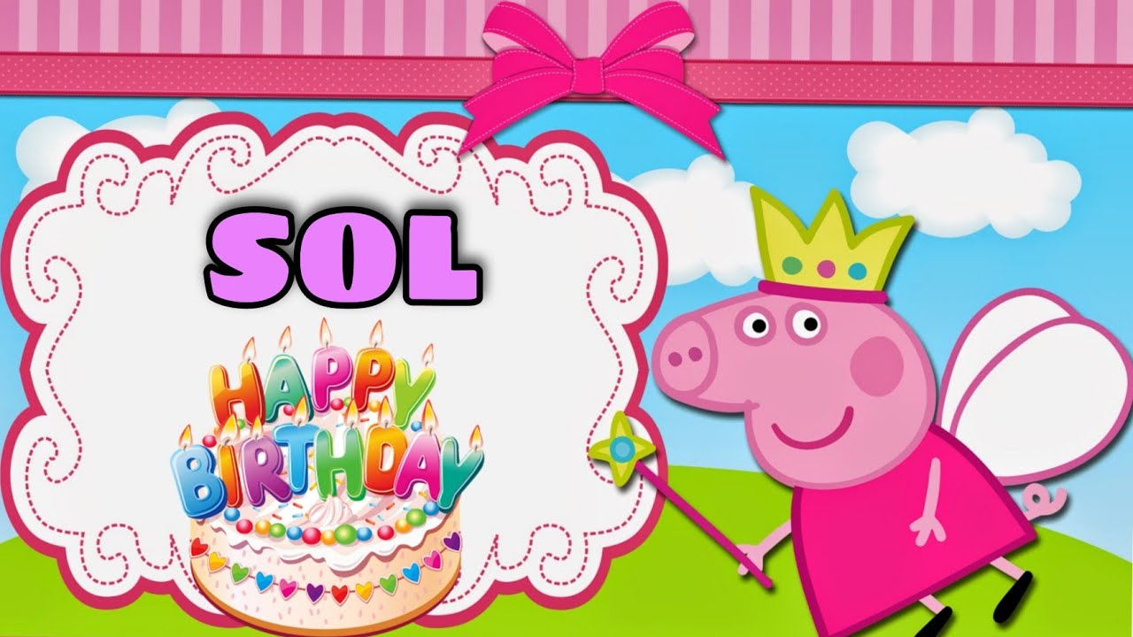 Peppa Pig Birthday Wallpapers