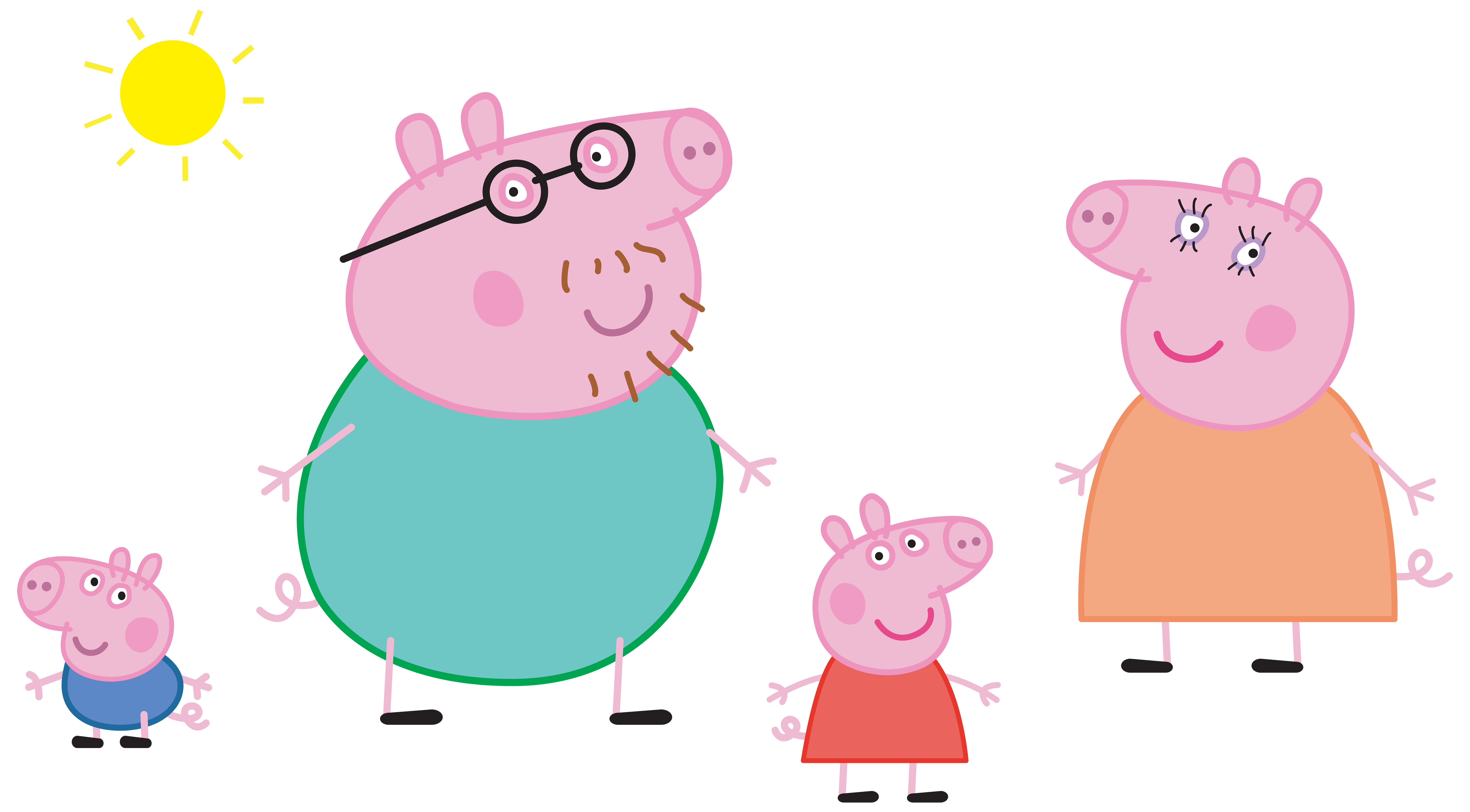 Peppa Pig Family Wallpapers