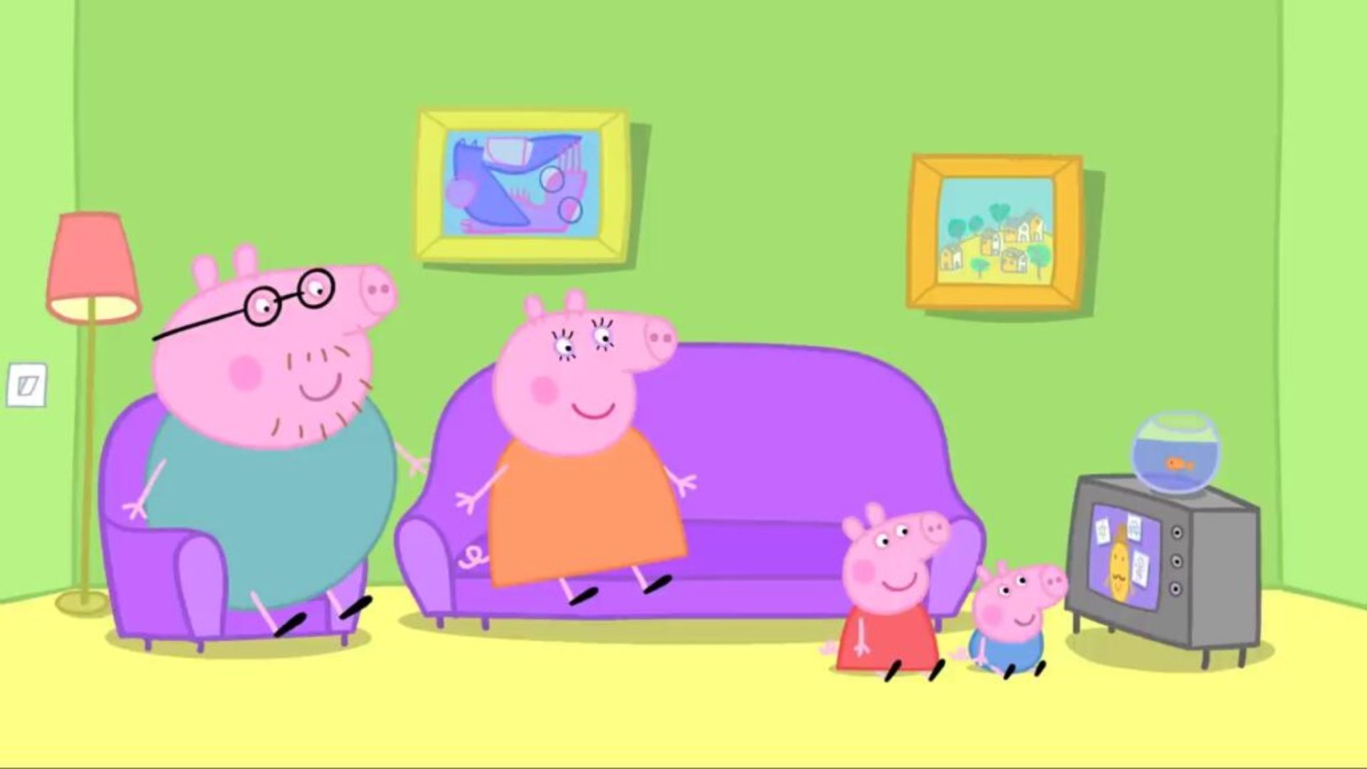 Peppa Pig Family Wallpapers