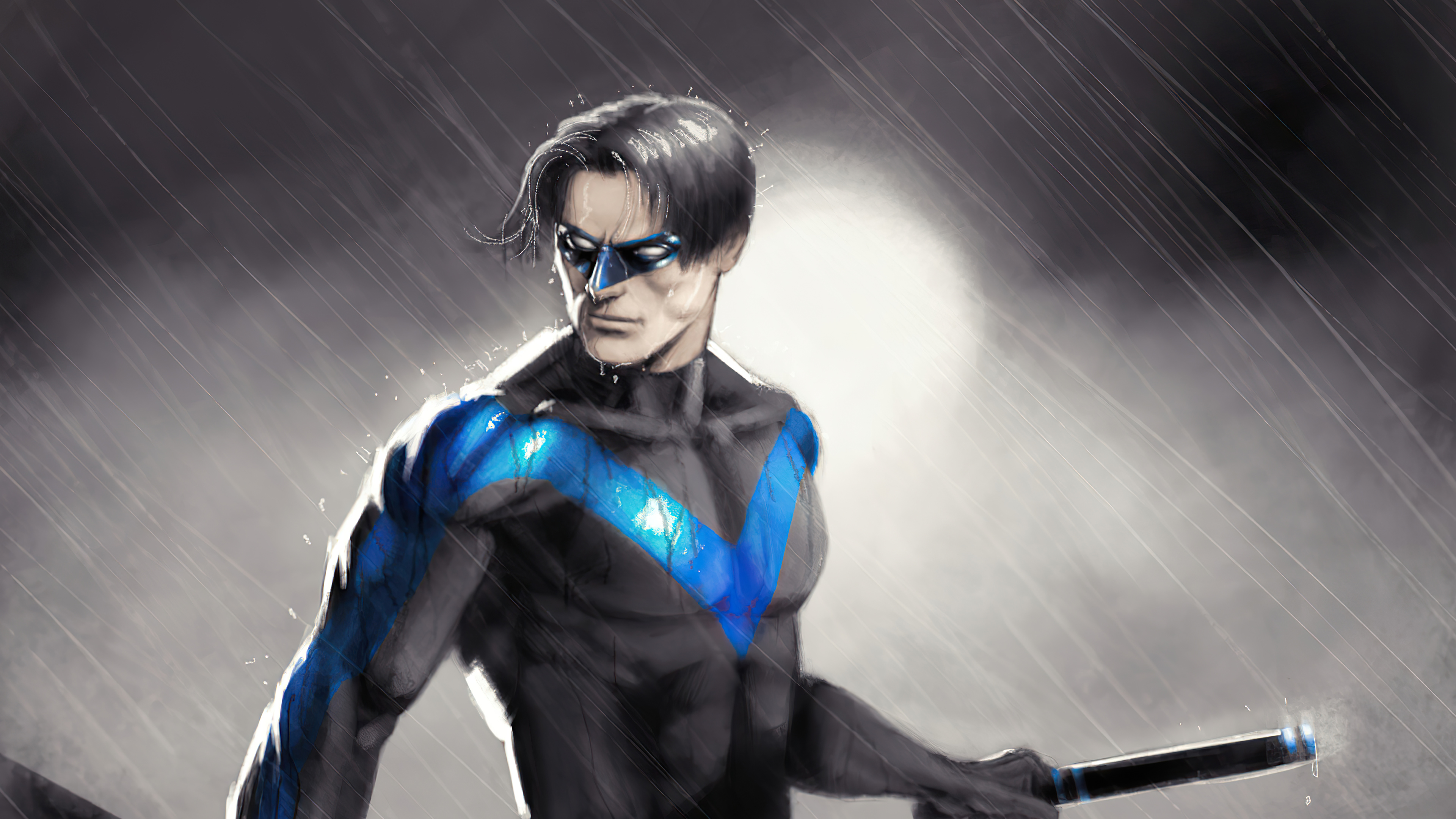 4K Nightwing Titans Wallpapers