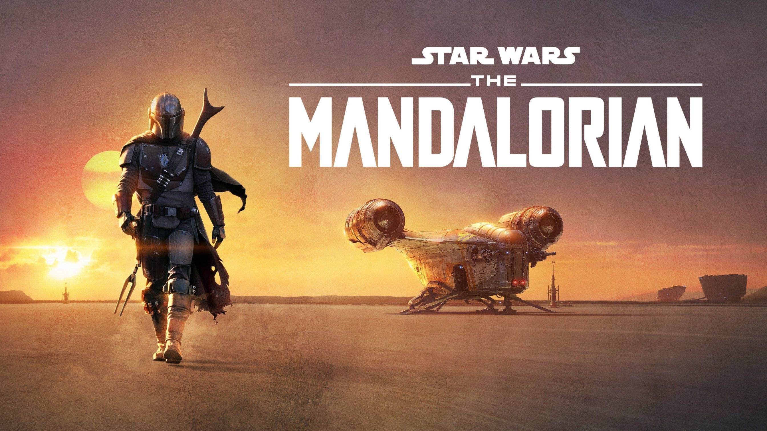 4K Poster Of The Mandalorian Wallpapers