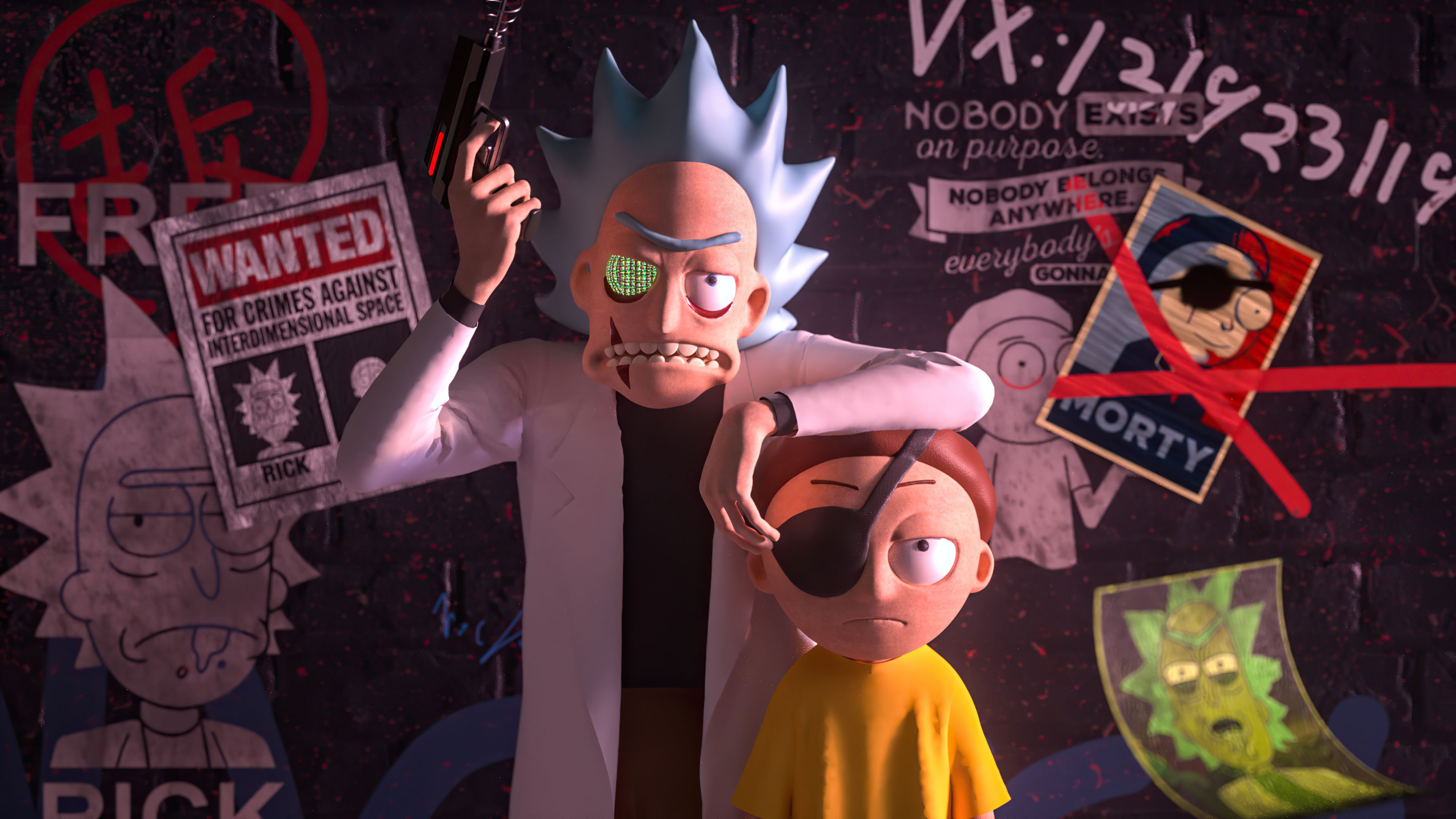 4K Rick And Morty 2020 Wallpapers