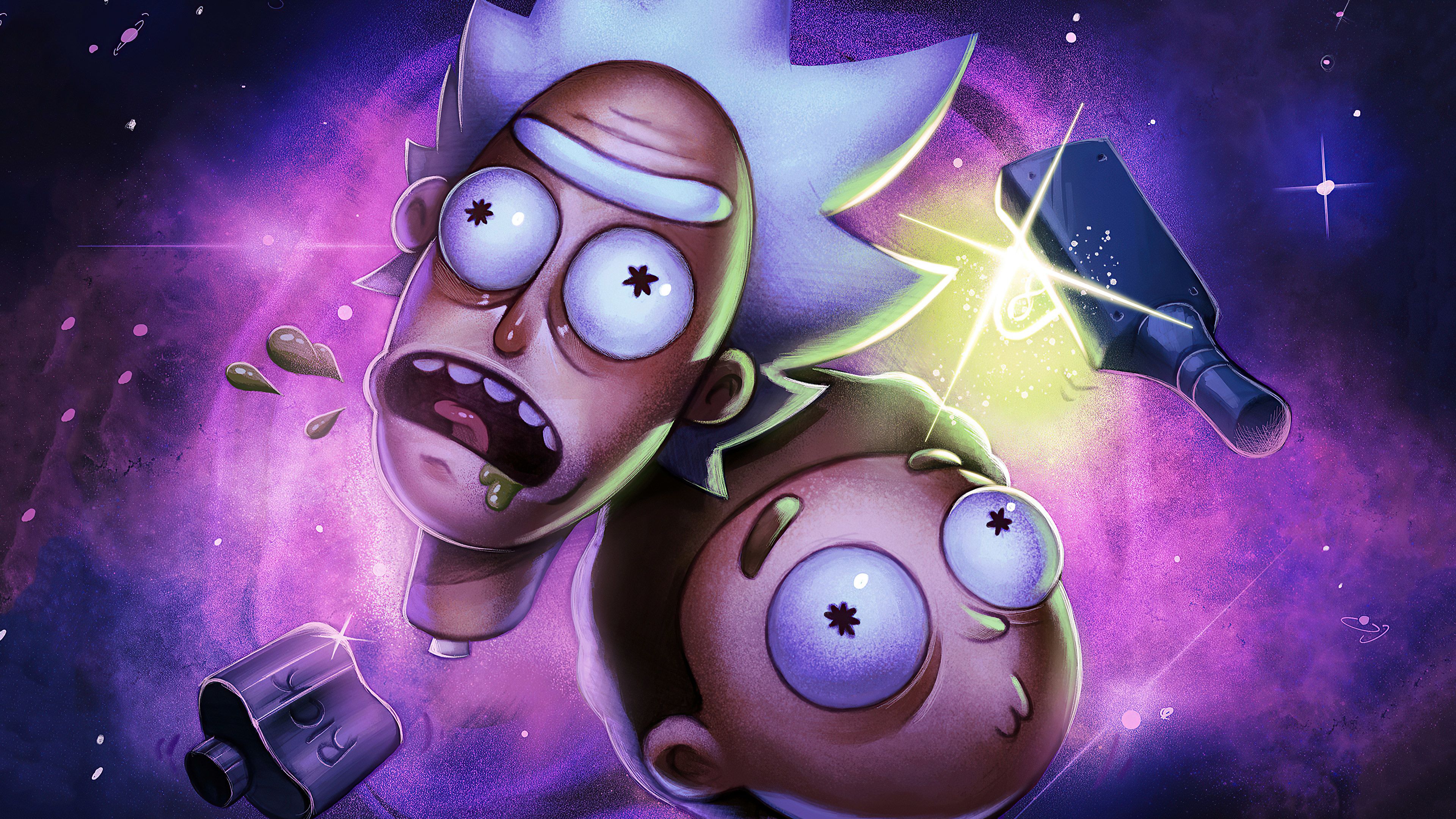 4K Rick And Morty 2020 Wallpapers