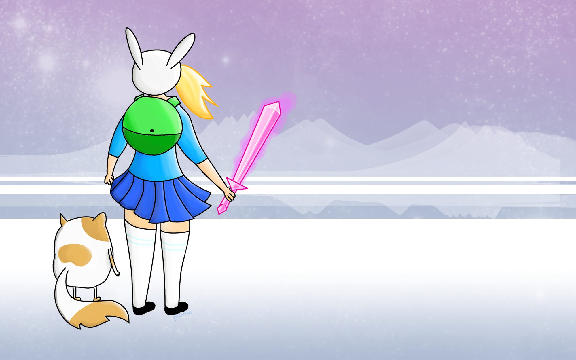 Adventure Time: Fionna & Cake Wallpapers