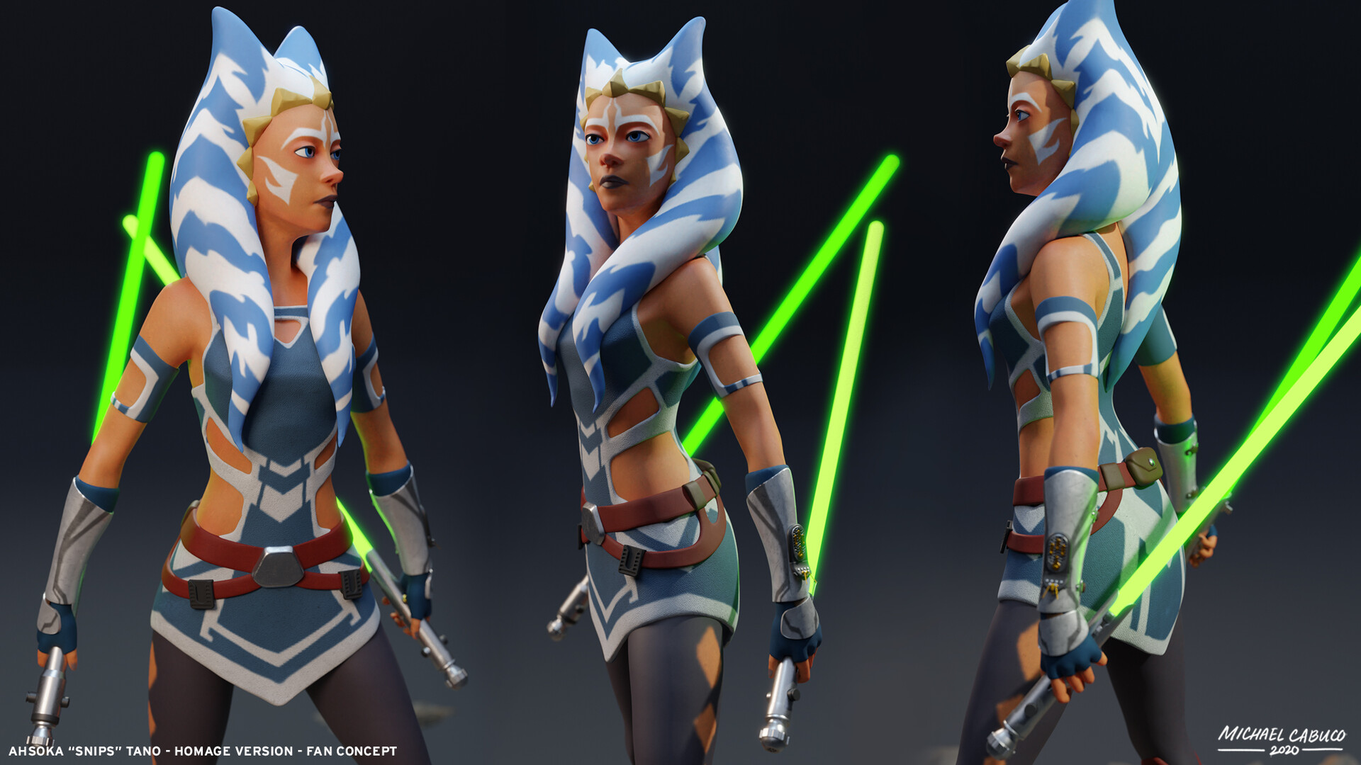 Ahsoka Tano Concept Art Star Wars Wallpapers