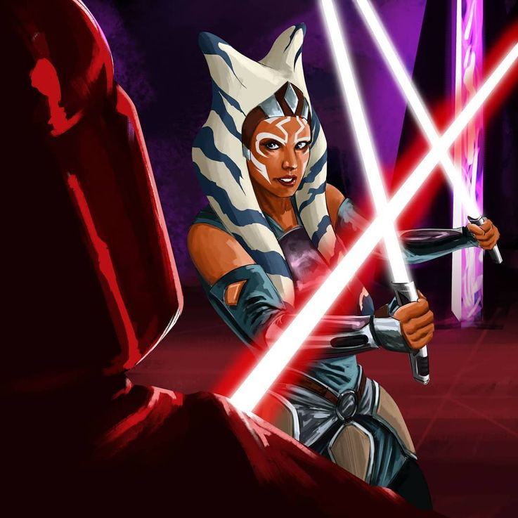 Ahsoka Tano Mandalorian Character Art Wallpapers