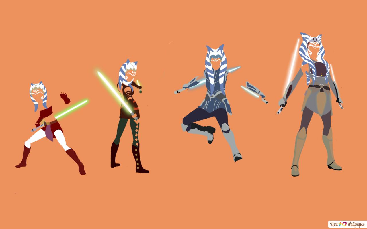 Ahsoka Tano Mandalorian Character Art Wallpapers