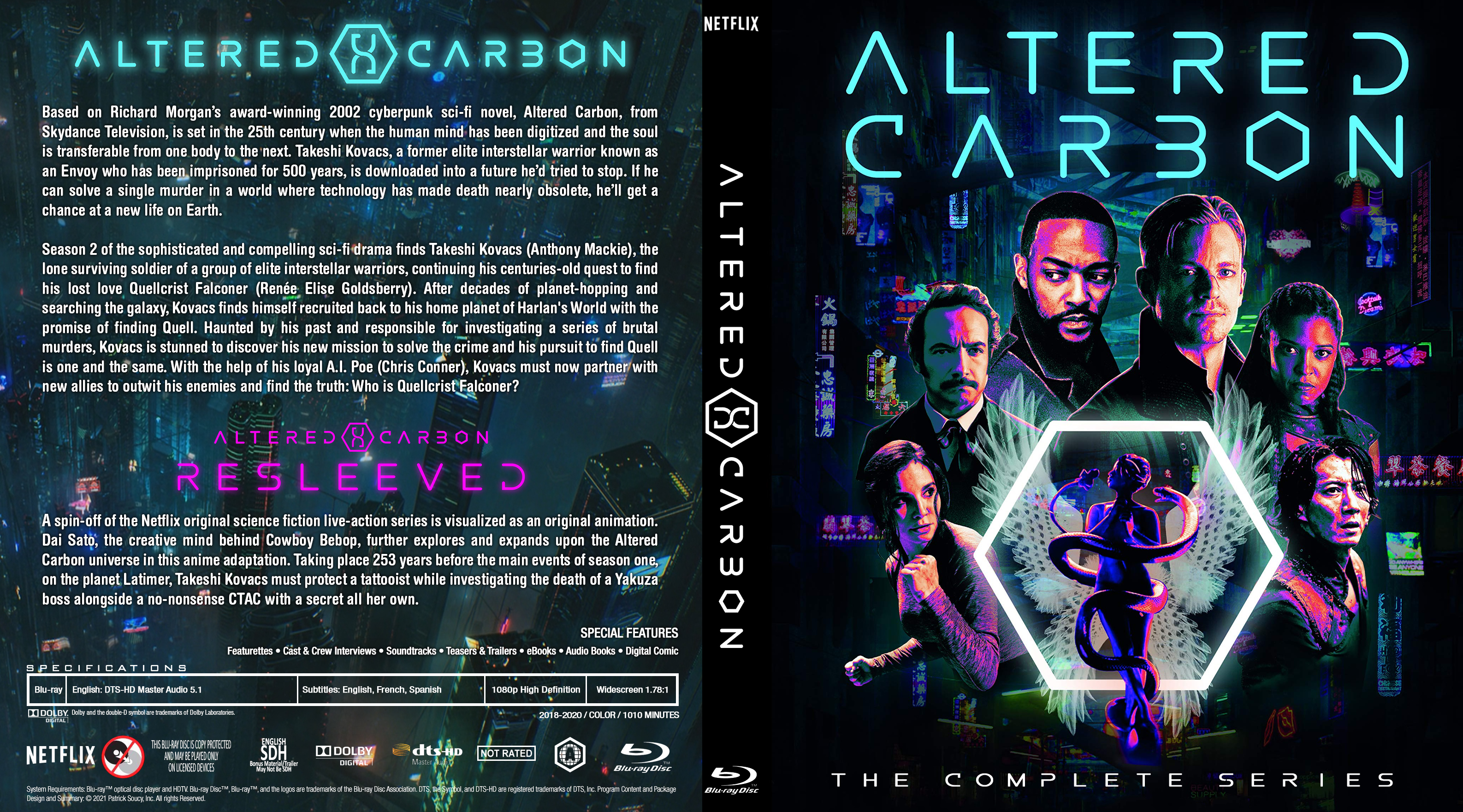 Altered Carbon Resleeved Wallpapers