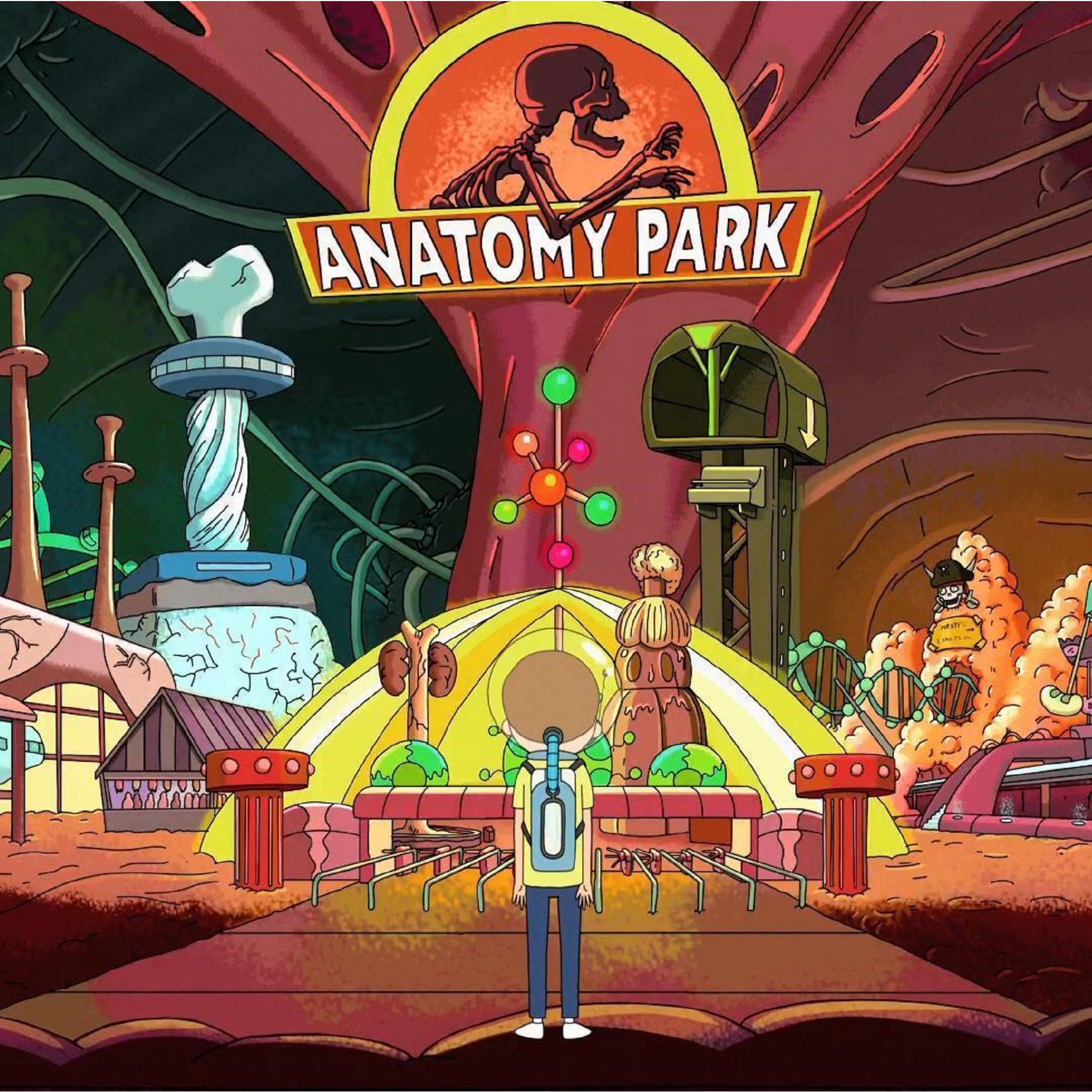 Anatomy Park Rick And Morty Wallpapers