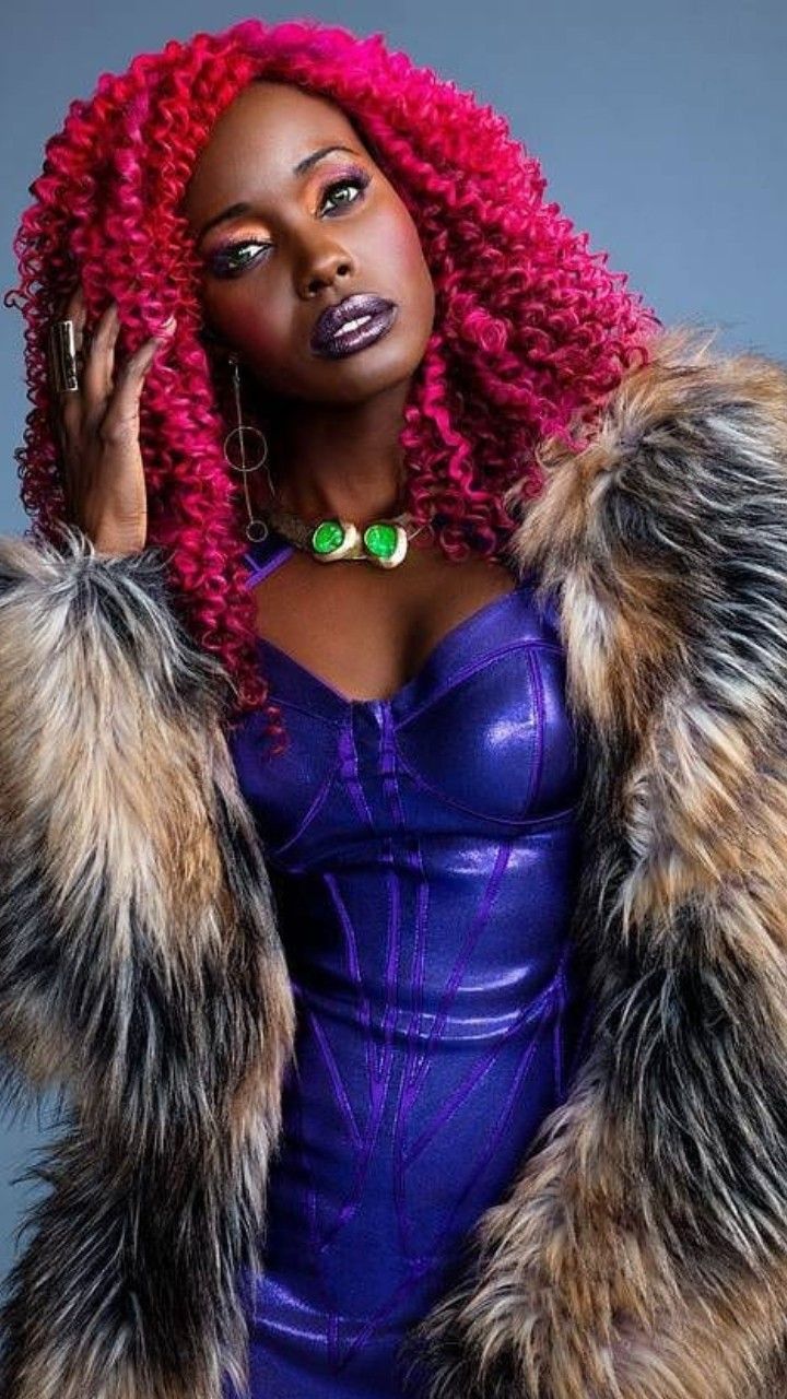Anna Diop As Starfire Wallpapers