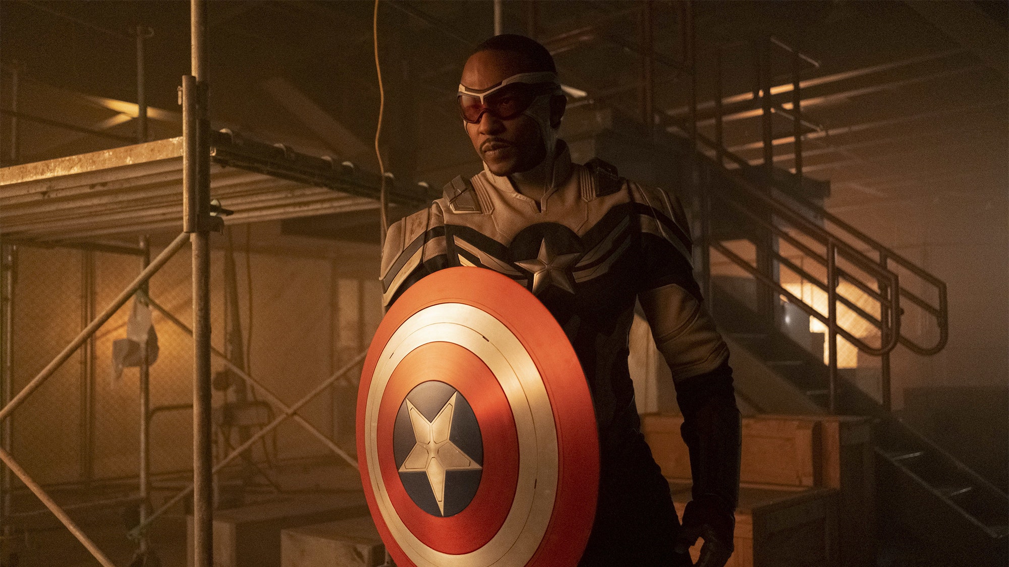 Anthony Mackie As Captain America Wallpapers