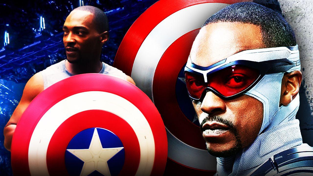 Anthony Mackie As Captain America Wallpapers