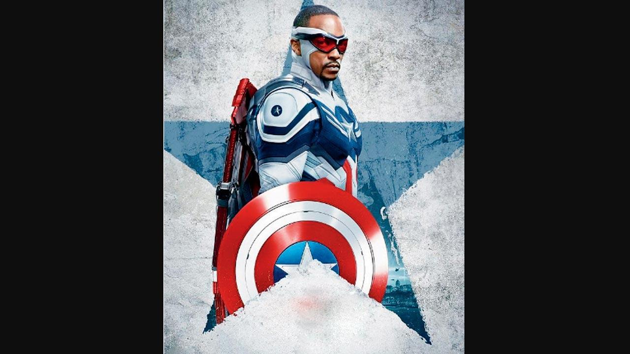 Anthony Mackie As Captain America Wallpapers