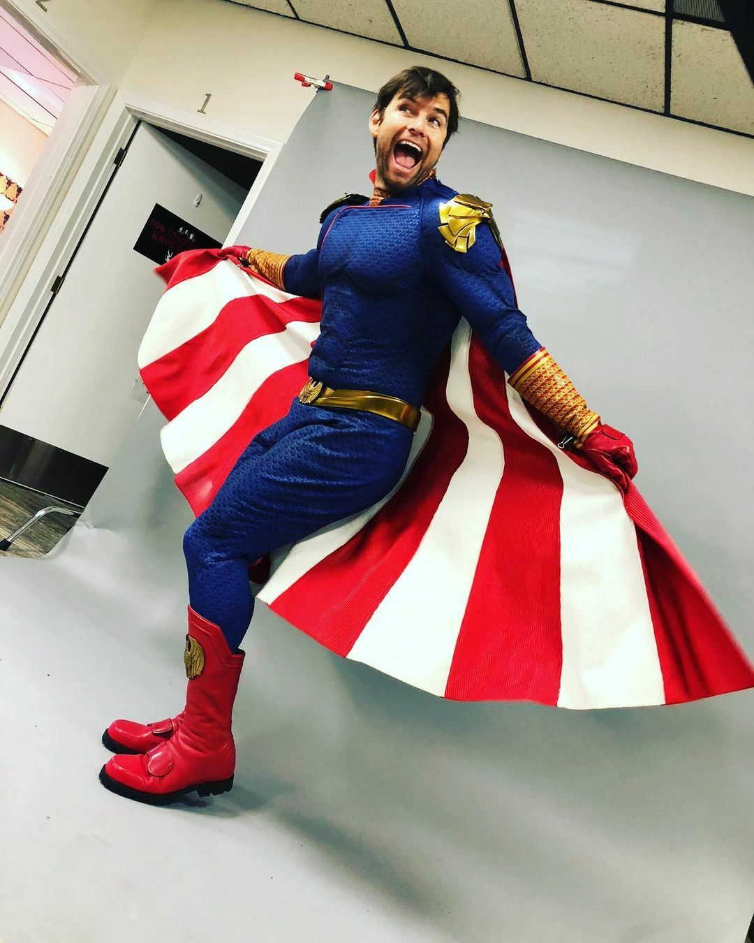 Antony Starr As Homelander Wallpapers