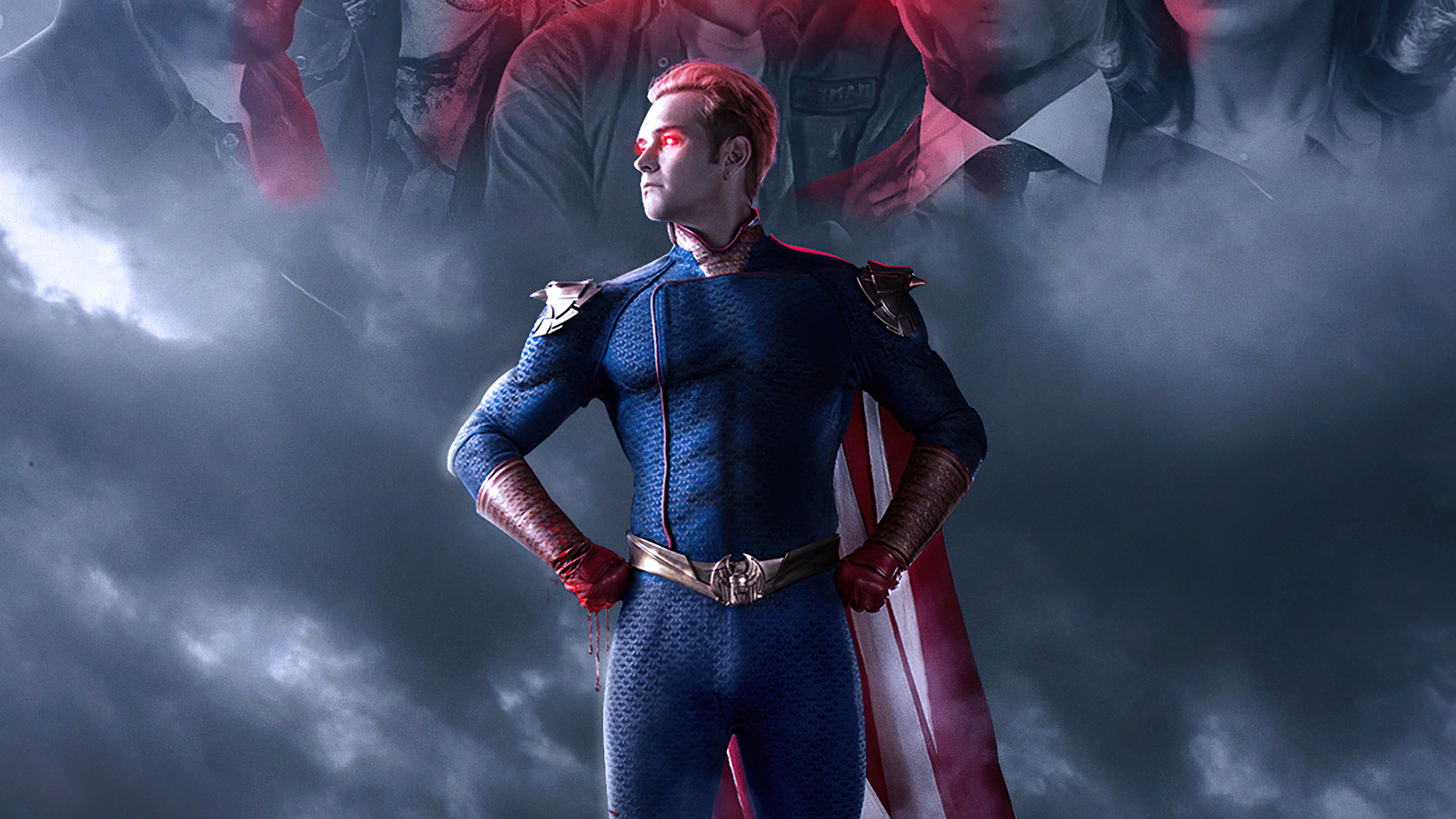 Antony Starr As Homelander In The Boys Wallpapers