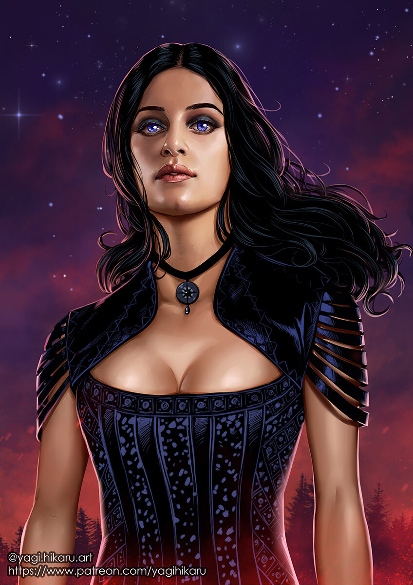 Anya Chalotra As Yennefer In The Witcher Wallpapers