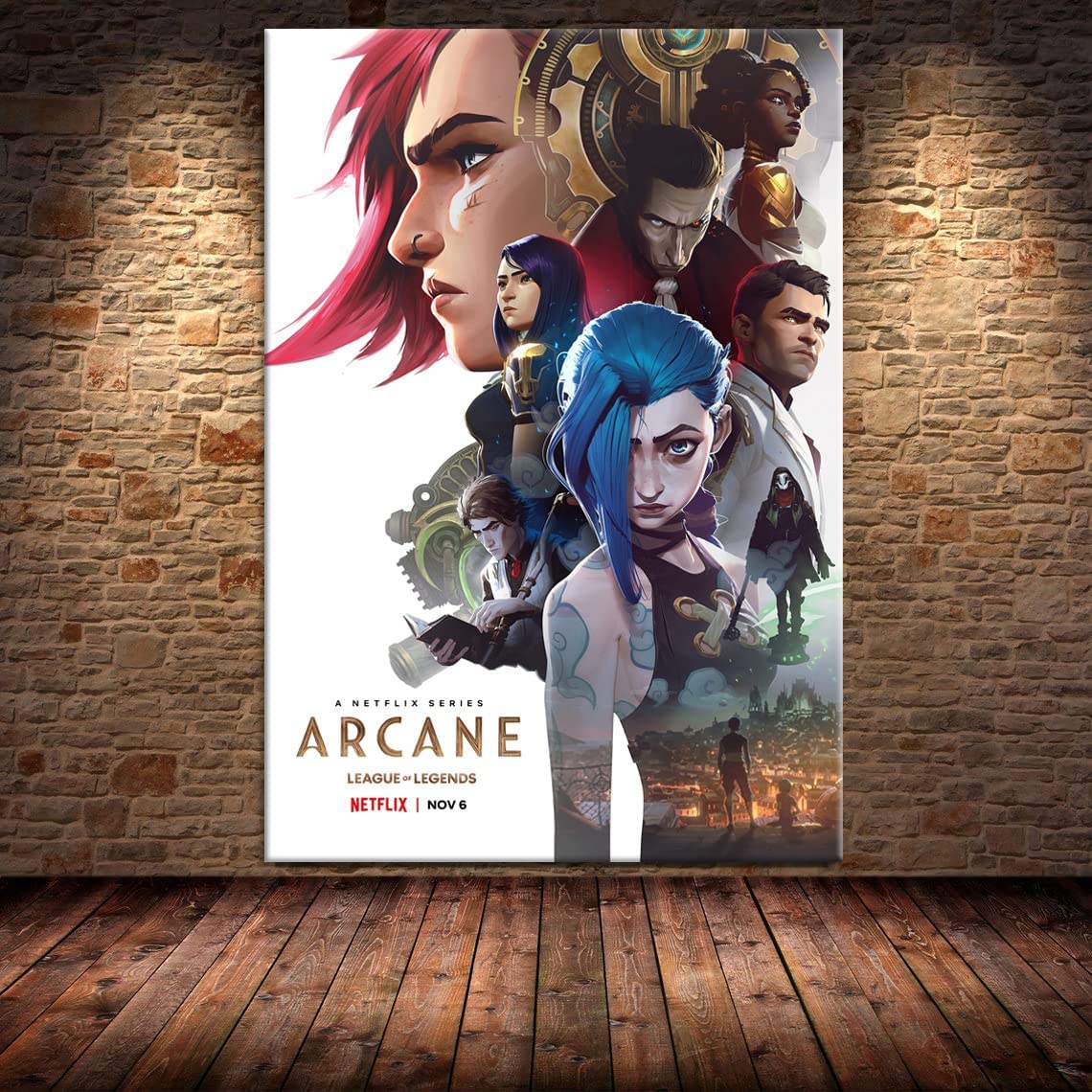 Arcane 4K Netflix Poster Wallpapers