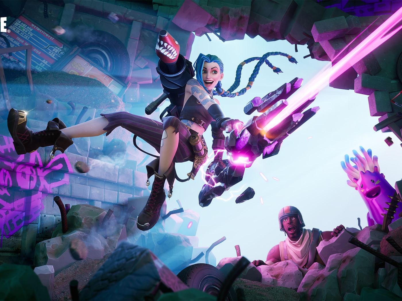 Arcane Hd Jinx Digital Art Wallpapers