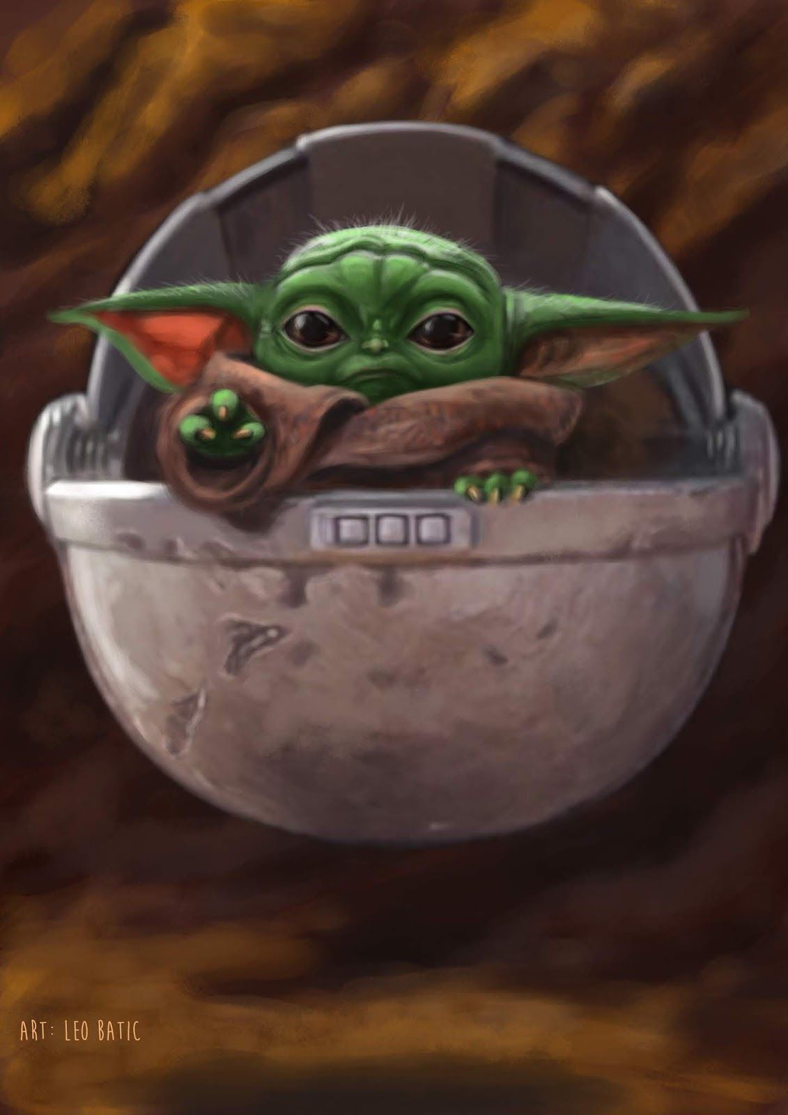 Baby Yoda 2020 Art Wallpapers