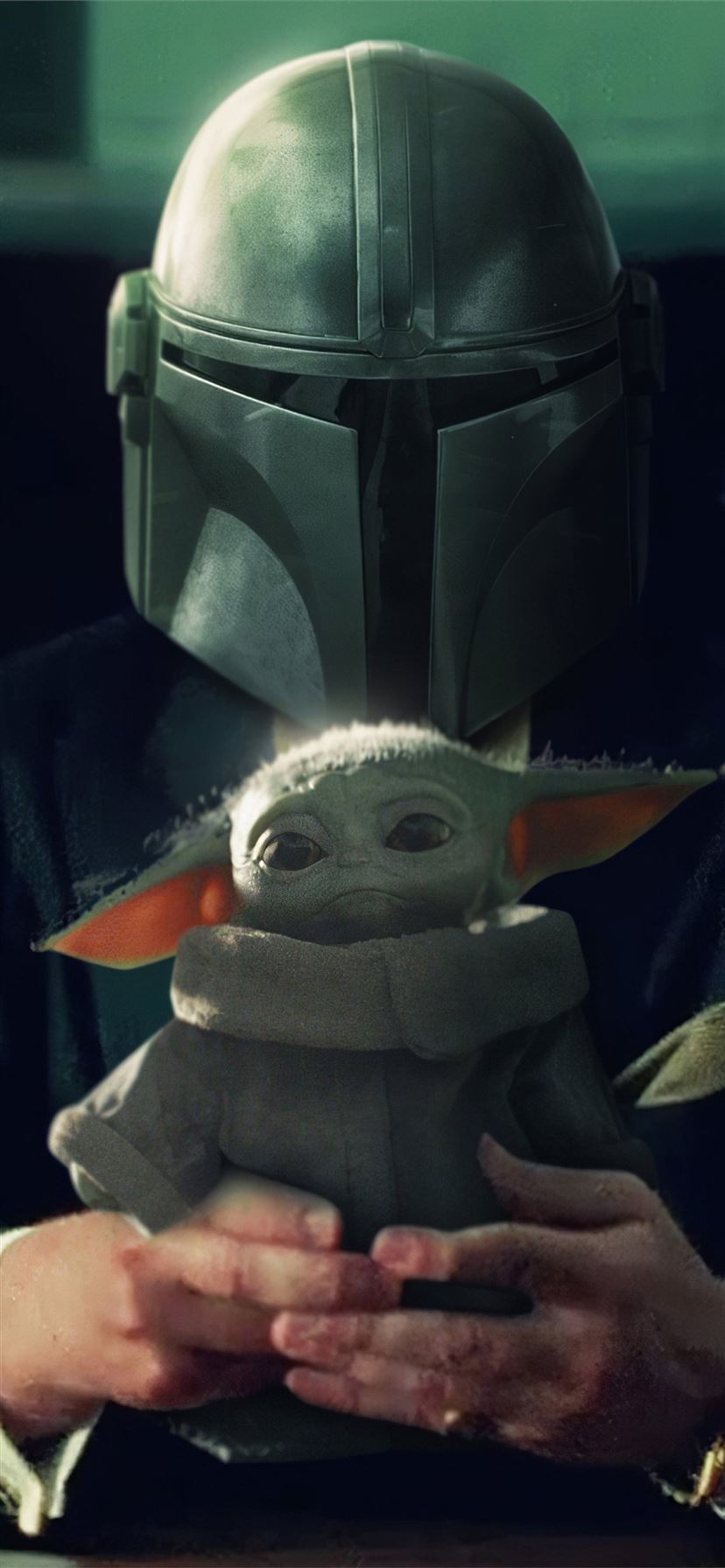 Baby Yoda And Mandalorian Wallpapers