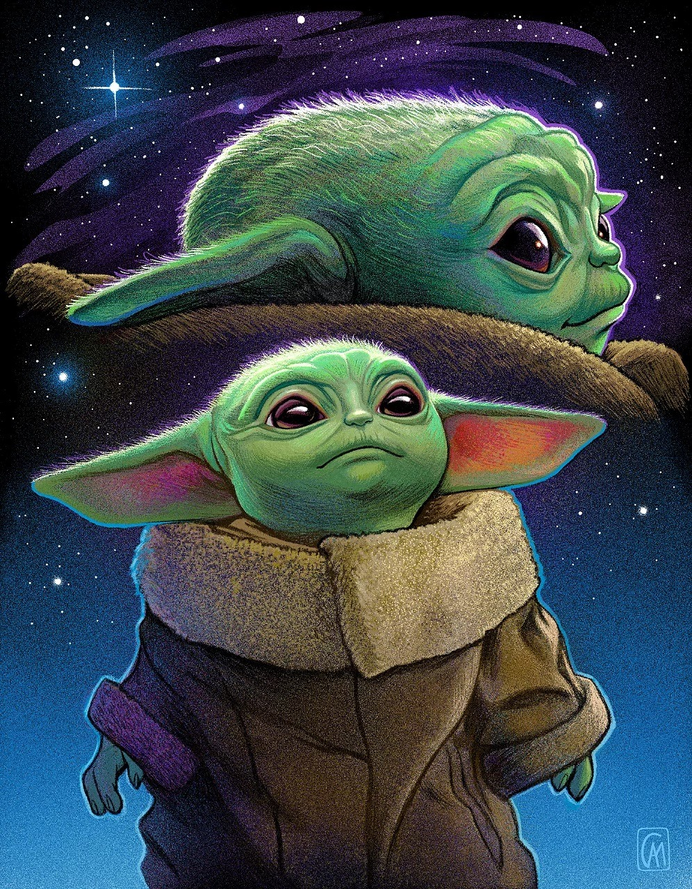 Baby Yoda Poster Wallpapers