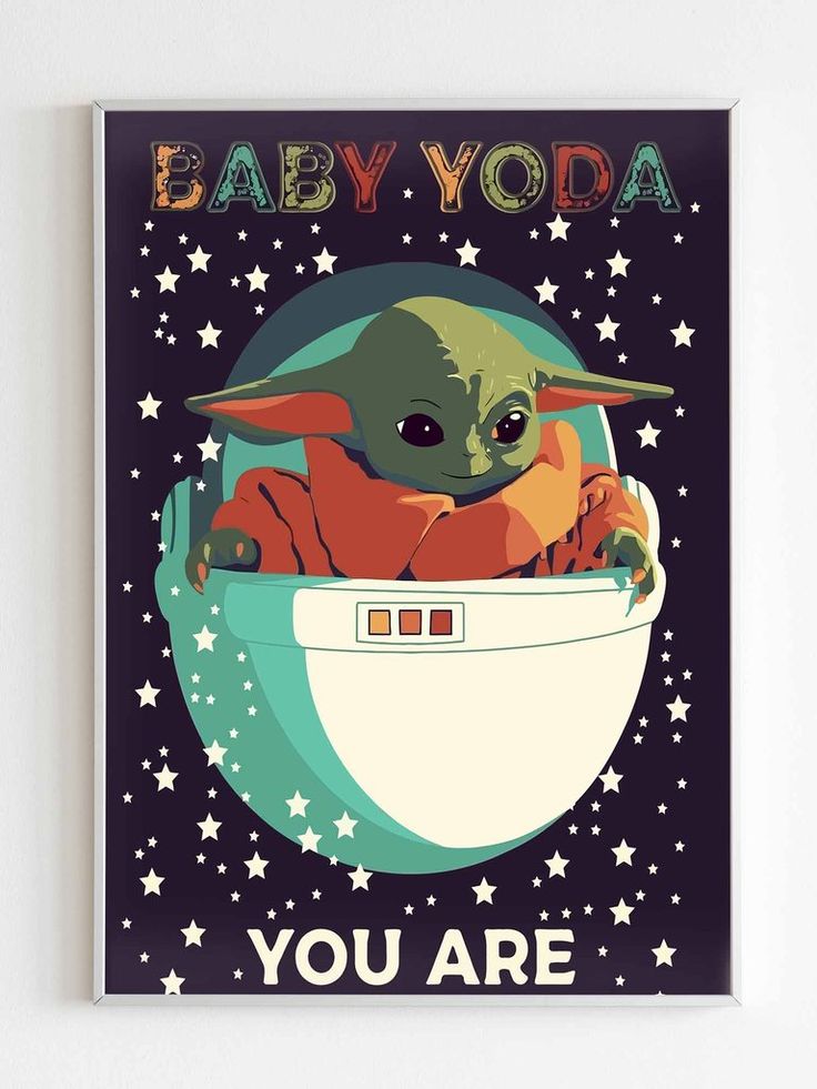 Baby Yoda Poster Wallpapers