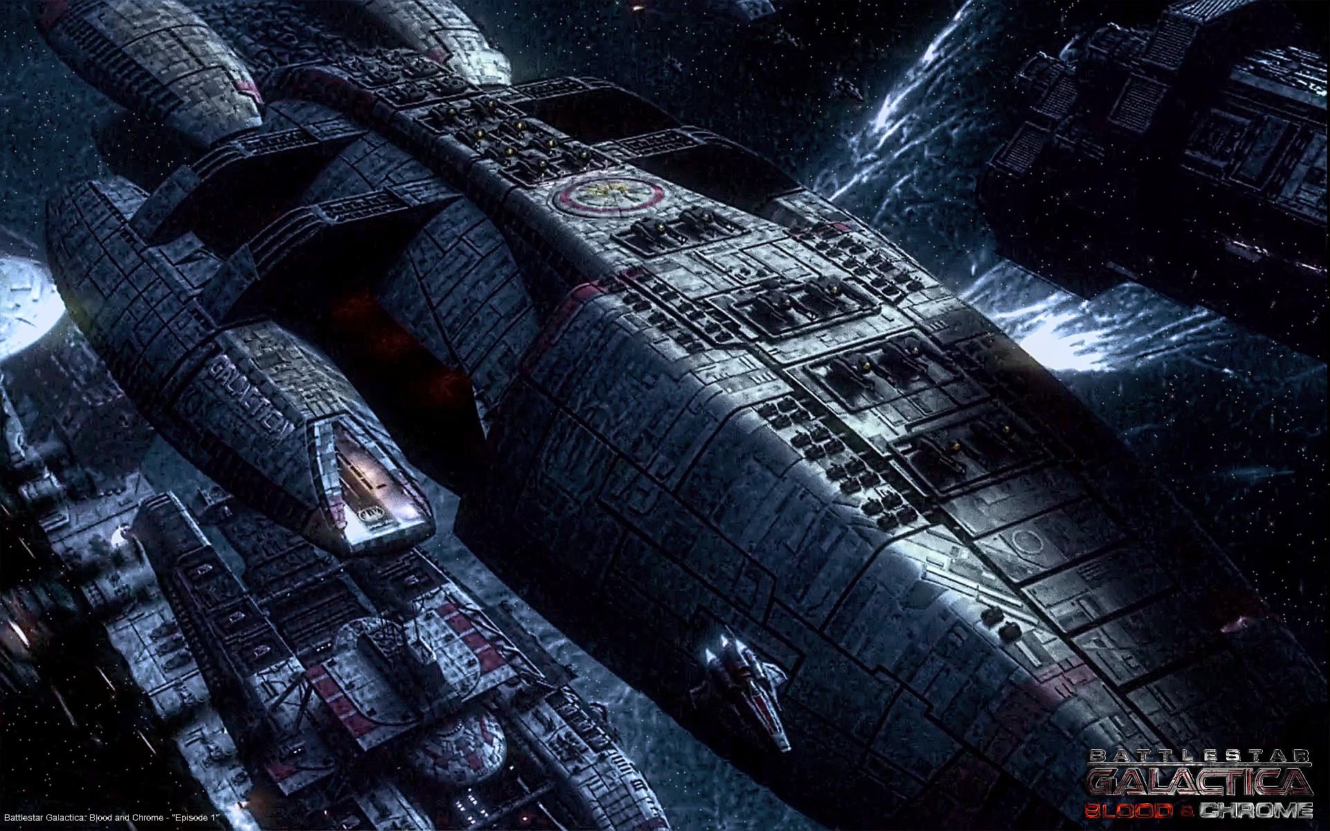 Battlestar Galactica: Blood & Chrome Wallpapers