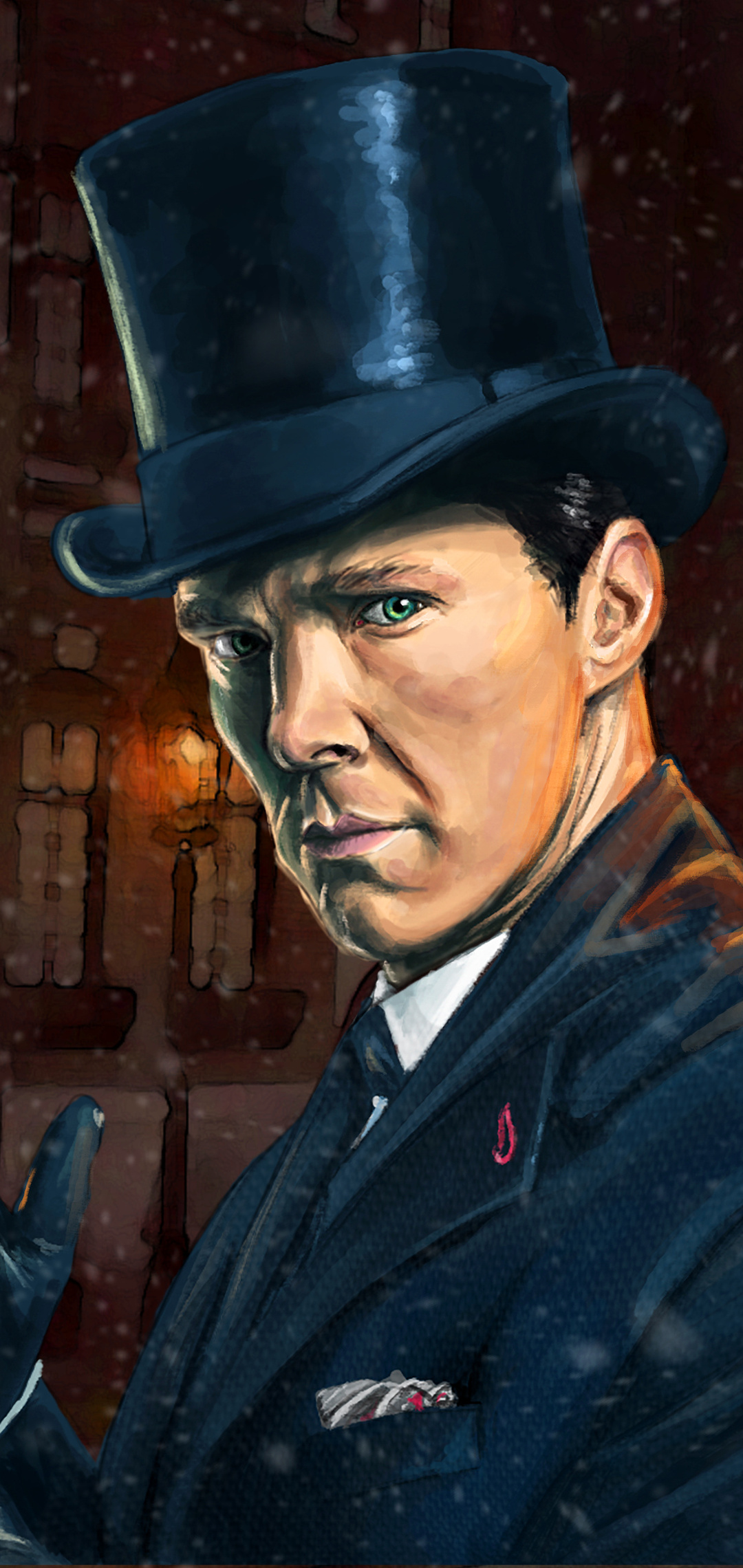 Benedict Cumberbatch And Martin Freeman Sherlock Artwork Wallpapers