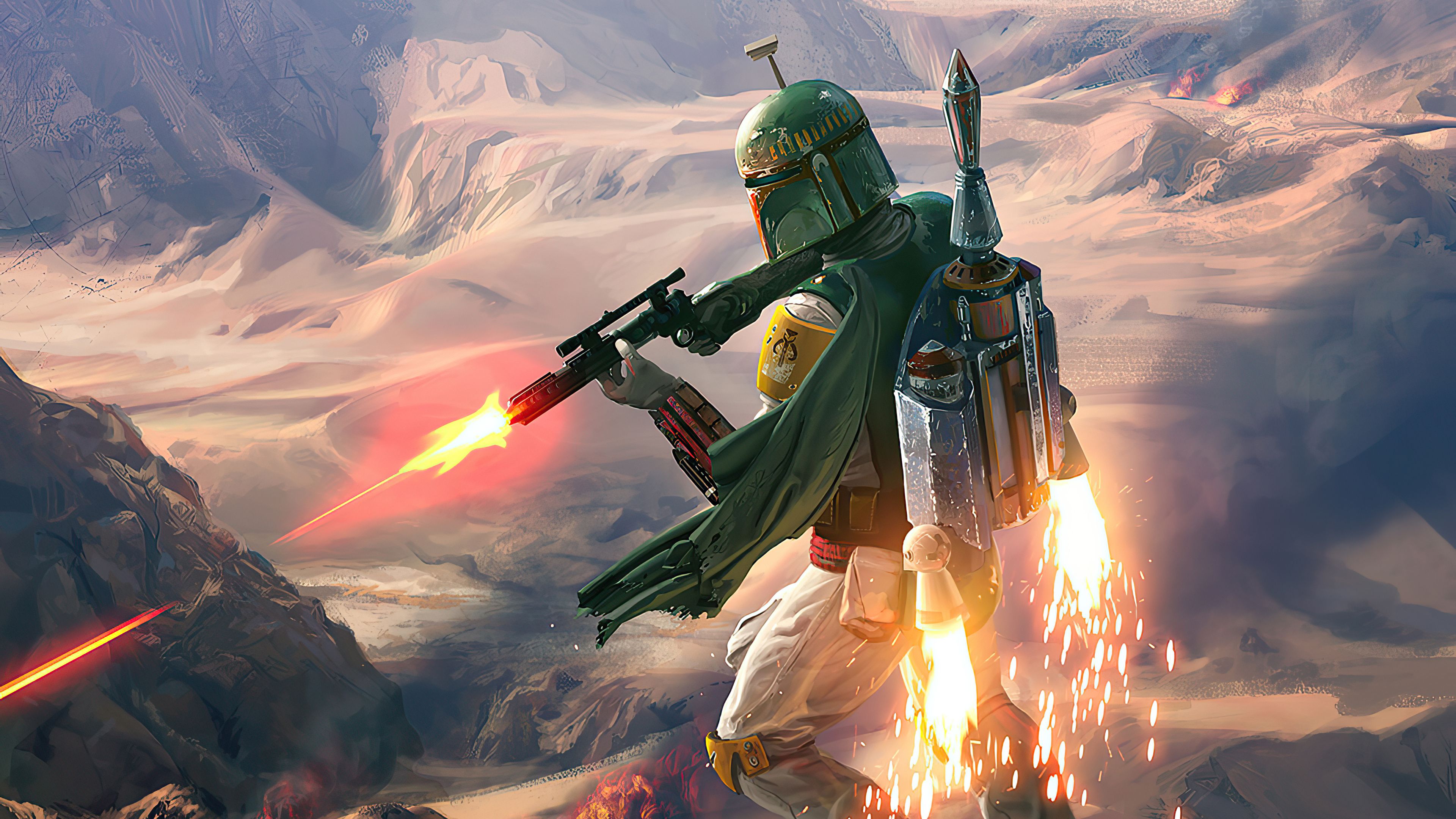 Boba Fett Digital Art Wallpapers