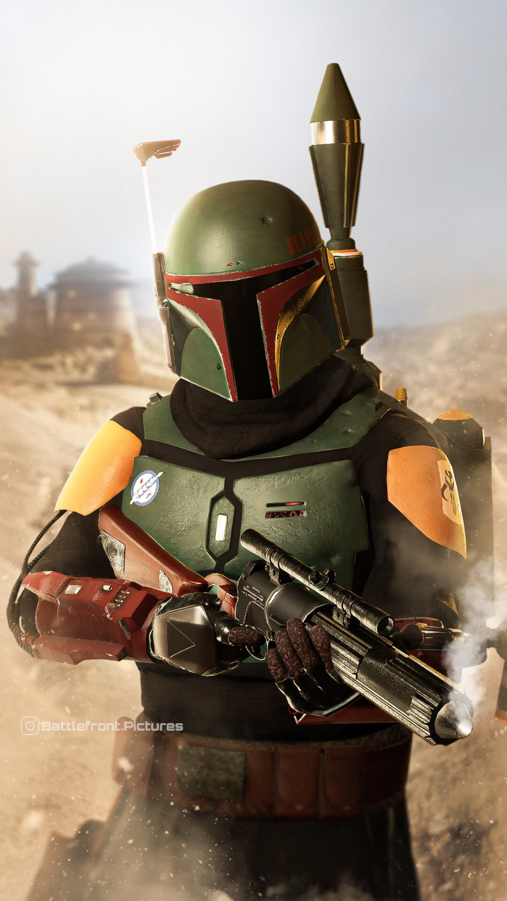 Boba Fett Digital Art Wallpapers